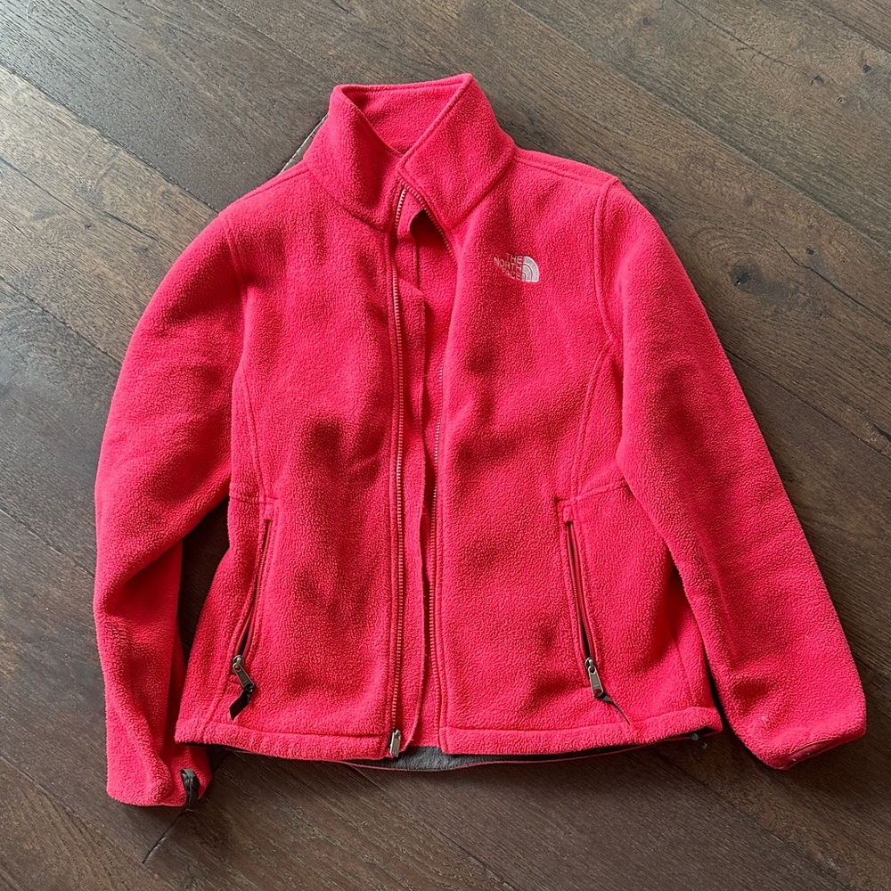 The North Face Vibrant Pink Fleece Jacket